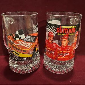 Vintage Nascar Busch Series Slim Jim Mugs